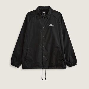 NWT Vans Black Torrey Skater Windbreaker Jacket XL